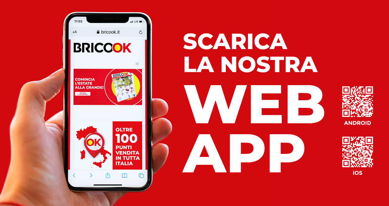 Scarica la nostra web app - inquadra il qr-code adatto al tuo smartphone